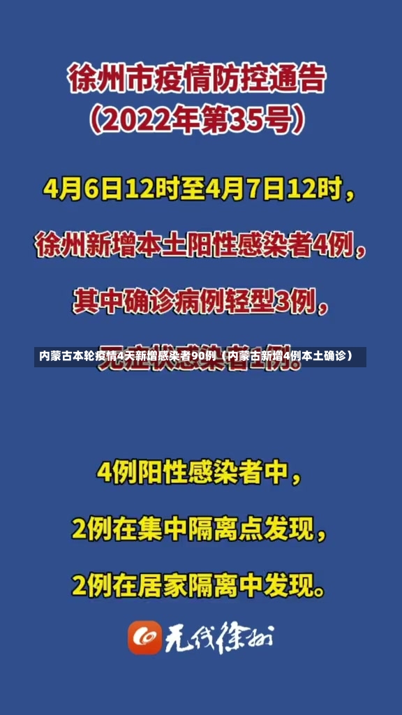 内蒙古本轮疫情4天新增感染者90例（内蒙古新增4例本土确诊）-第3张图片