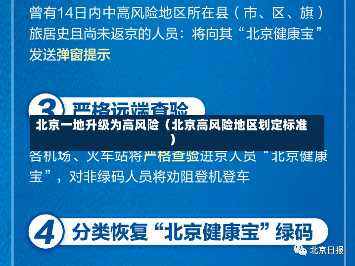 北京一地升级为高风险（北京高风险地区划定标准）-第2张图片