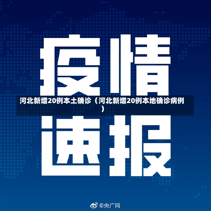 河北新增20例本土确诊（河北新增20例本地确诊病例）-第3张图片