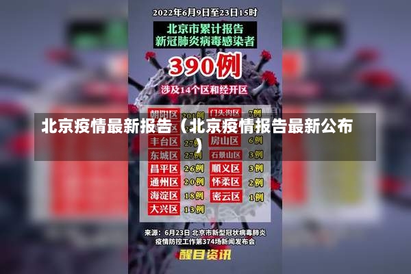 北京疫情最新报告（北京疫情报告最新公布）-第1张图片