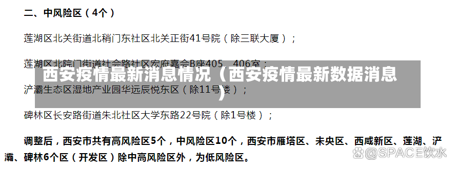 西安疫情最新消息情况（西安疫情最新数据消息）-第1张图片