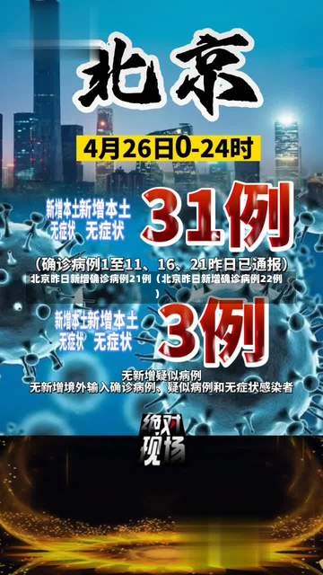 北京昨日新增确诊病例21例（北京昨日新增确诊病例22例）-第2张图片