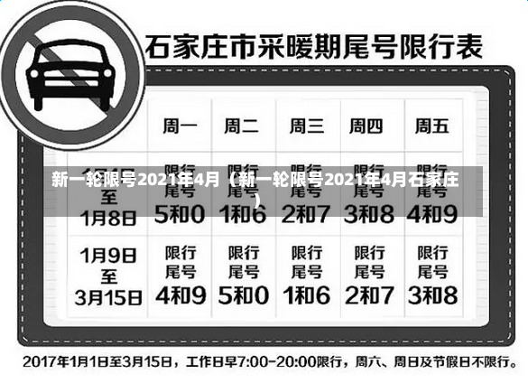 新一轮限号2021年4月（新一轮限号2021年4月石家庄）