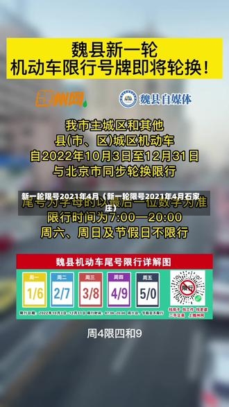 新一轮限号2021年4月（新一轮限号2021年4月石家庄）-第2张图片