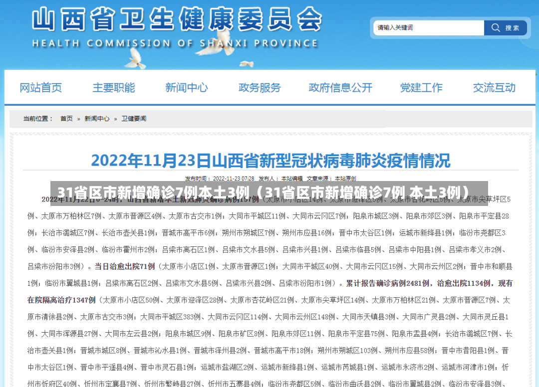 31省区市新增确诊7例本土3例（31省区市新增确诊7例 本土3例）-第2张图片