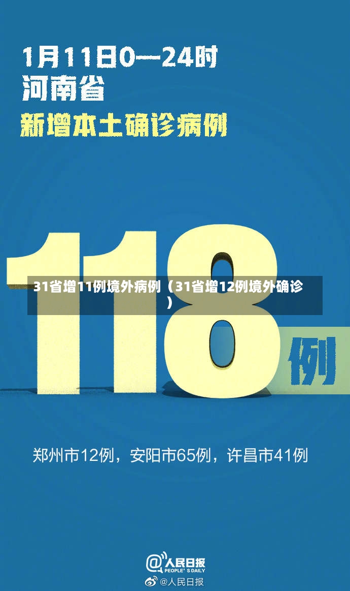 31省增11例境外病例（31省增12例境外确诊）-第1张图片