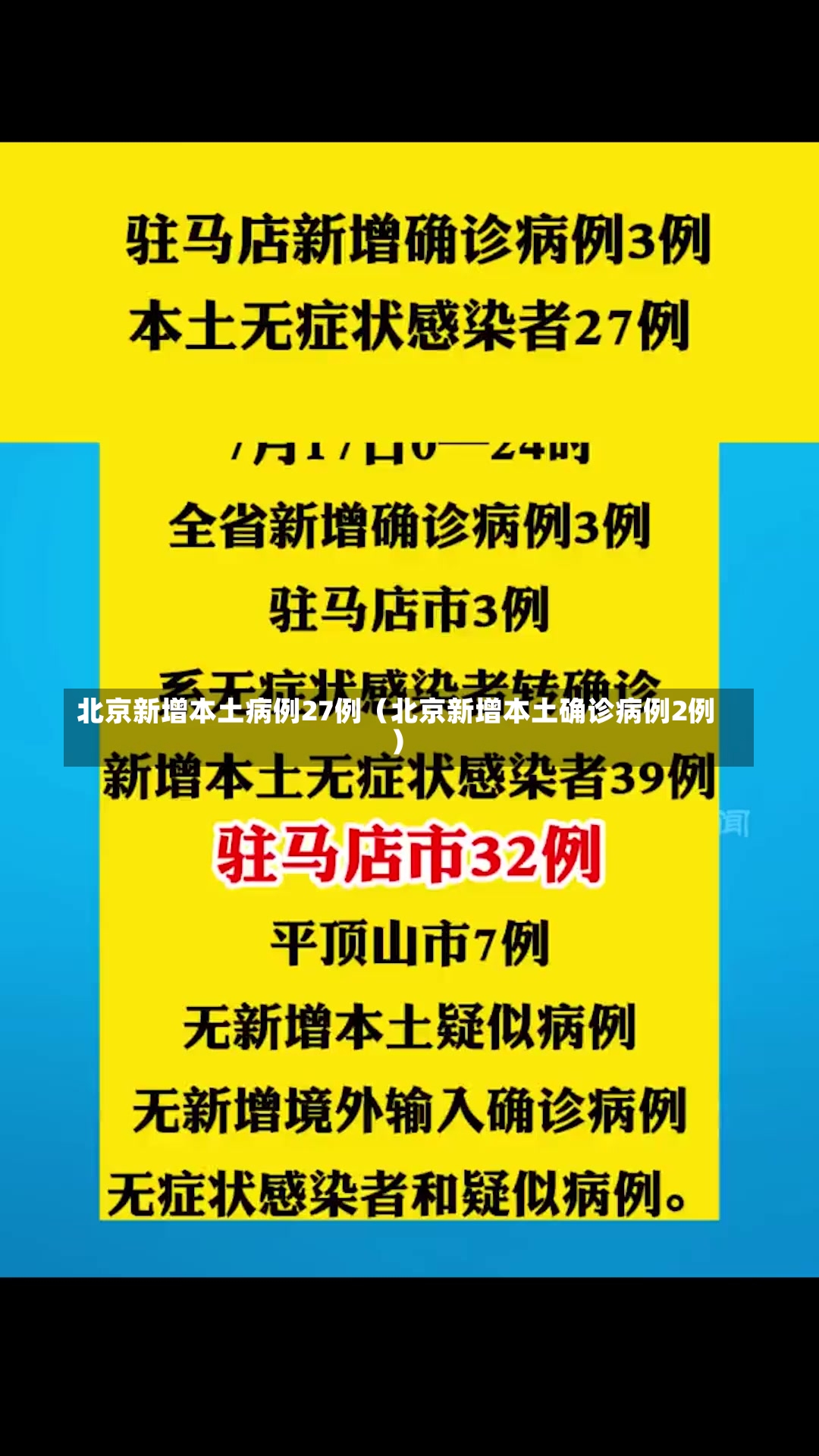 北京新增本土病例27例（北京新增本土确诊病例2例）-第1张图片