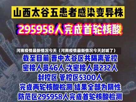 河南疫情最新情况今天（河南疫情最新情况今天封城了）-第2张图片