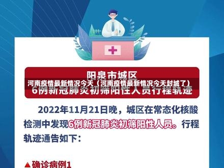 河南疫情最新情况今天（河南疫情最新情况今天封城了）-第1张图片