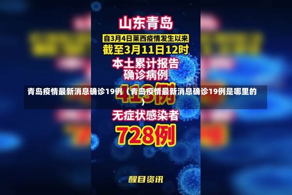 青岛疫情最新消息确诊19例（青岛疫情最新消息确诊19例是哪里的）-第3张图片