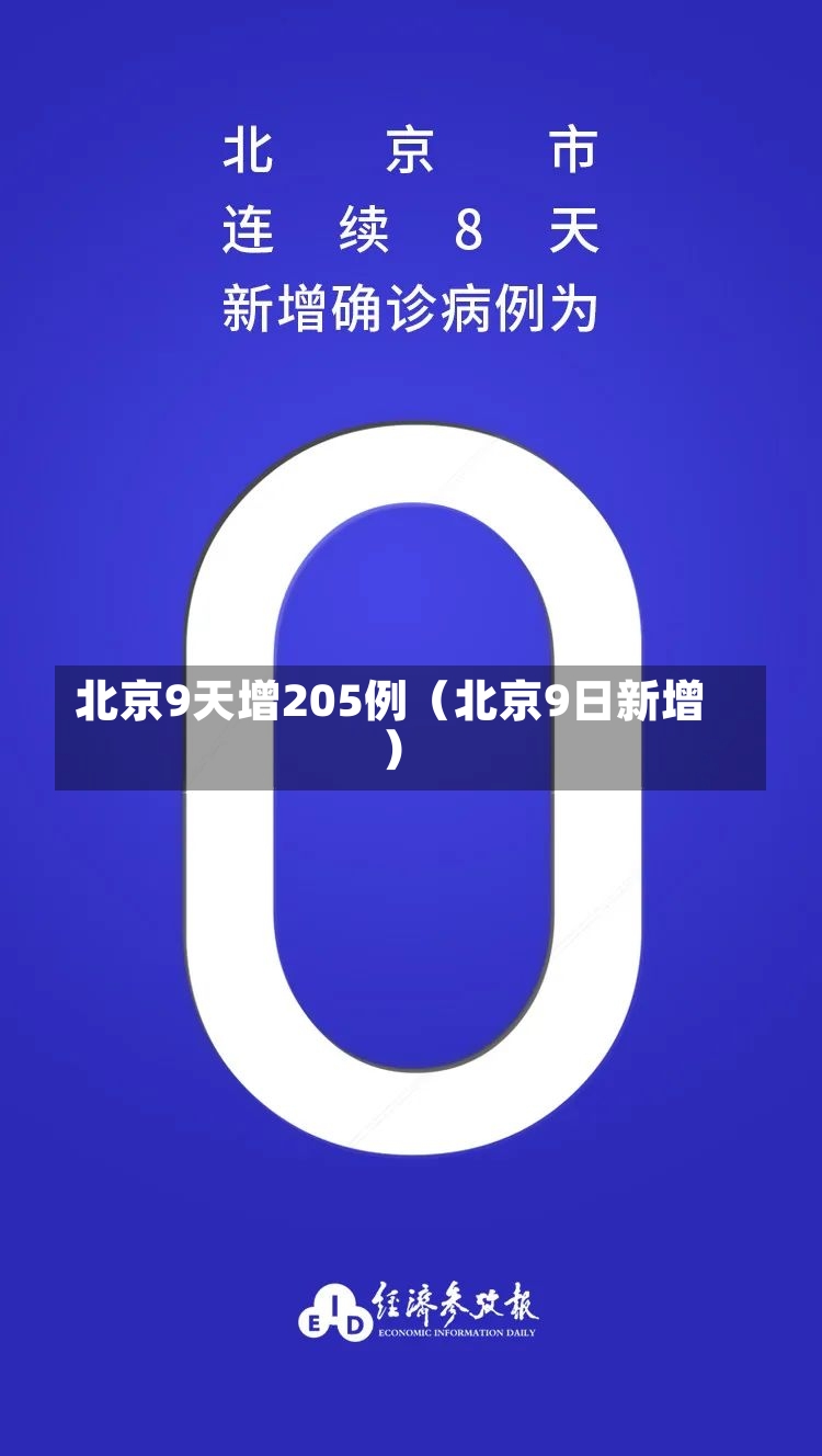 北京9天增205例（北京9日新增）-第2张图片