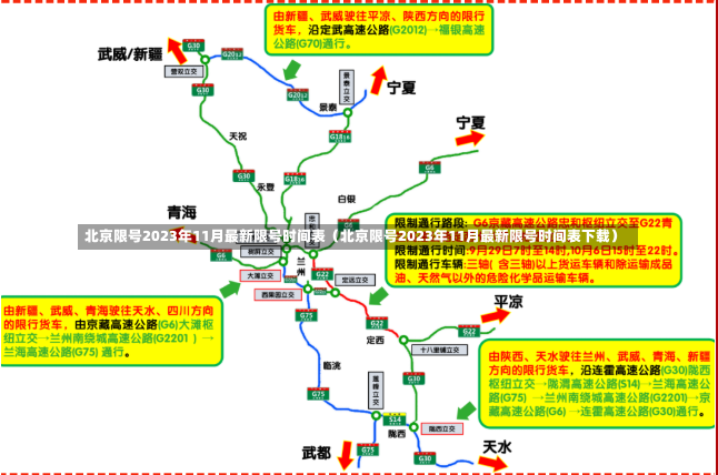 北京限号2023年11月最新限号时间表（北京限号2023年11月最新限号时间表下载）-第2张图片