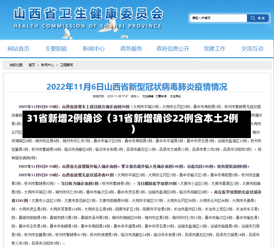 31省新增2例确诊（31省新增确诊22例含本土2例）-第1张图片