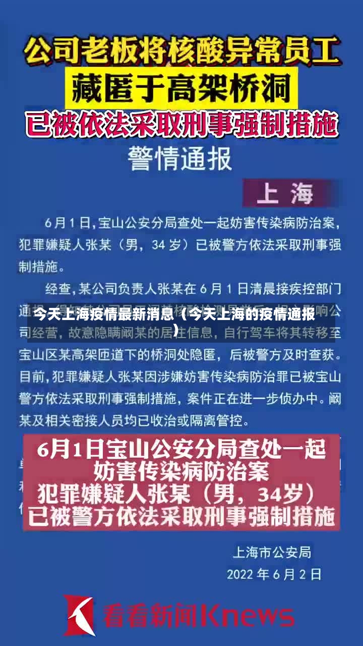 今天上海疫情最新消息（今天上海的疫情通报）-第1张图片