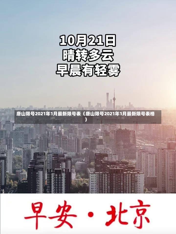 唐山限号2021年1月最新限号表（唐山限号2021年1月最新限号表格）-第3张图片