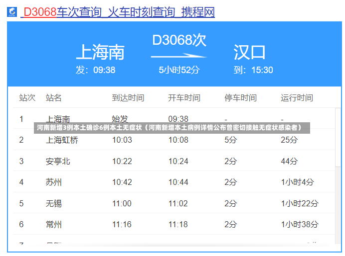 河南新增3例本土确诊6例本土无症状（河南新增本土病例详情公布曾密切接触无症状感染者）